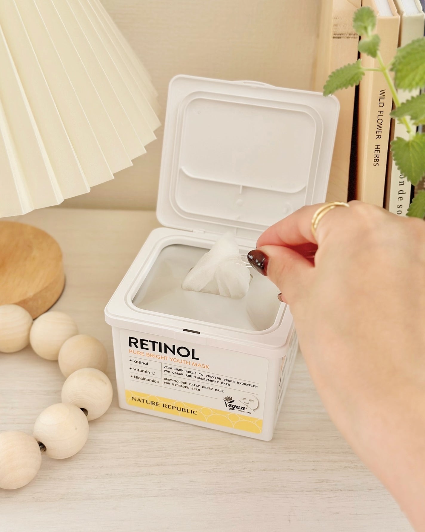 キューブマスク レチノール/ネイチャーリパブリック/シートマスク・パックを使ったクチコミ(2枚目)