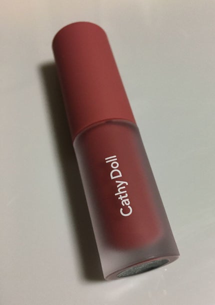 リップアンドチーク ヌードマットティント/CathyDoll/リップティントを使ったクチコミ(2枚目)