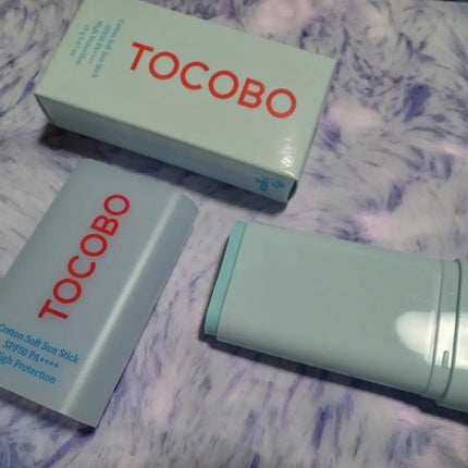 コットンソフトサンスティック/TOCOBO/日焼け止めスティックを使ったクチコミ(1枚目)
