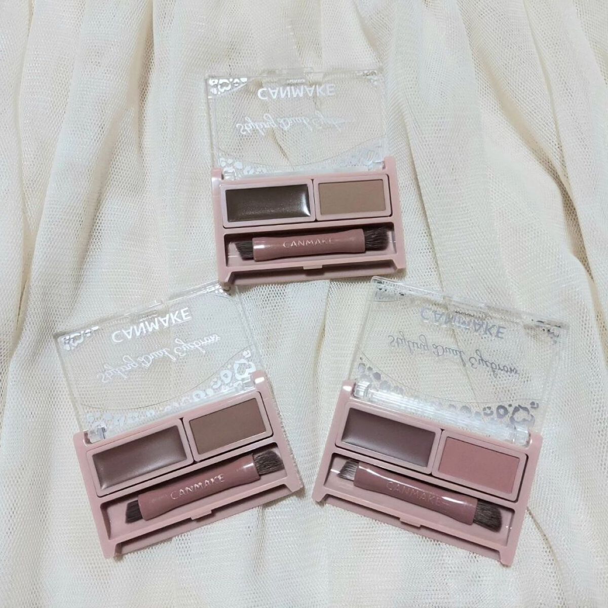 スタイリングデュアルアイブロウ/キャンメイク/アイブロウを使ったクチコミ（2枚目）