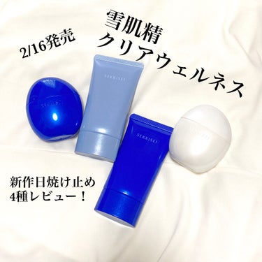 こんにちは！
今年もそろそろ日焼け止めちゃんと選ばなきゃな〜と思っていたときに
LIPSのモニターに当選したので
こちらのレビューをします！

#タイアップ_雪肌精 

雪肌精
クリアウェルネス

日焼