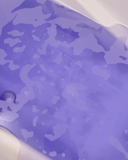 バブ モンスターバブルMEGA級 マーブル泡 ラベンダーカクテルの香り/バブ/炭酸系入浴剤を使ったクチコミ(7枚目)