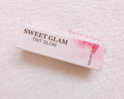 SWEET GLAM TINT GLOW/SECRET KEY/口紅を使ったクチコミ(1枚目)
