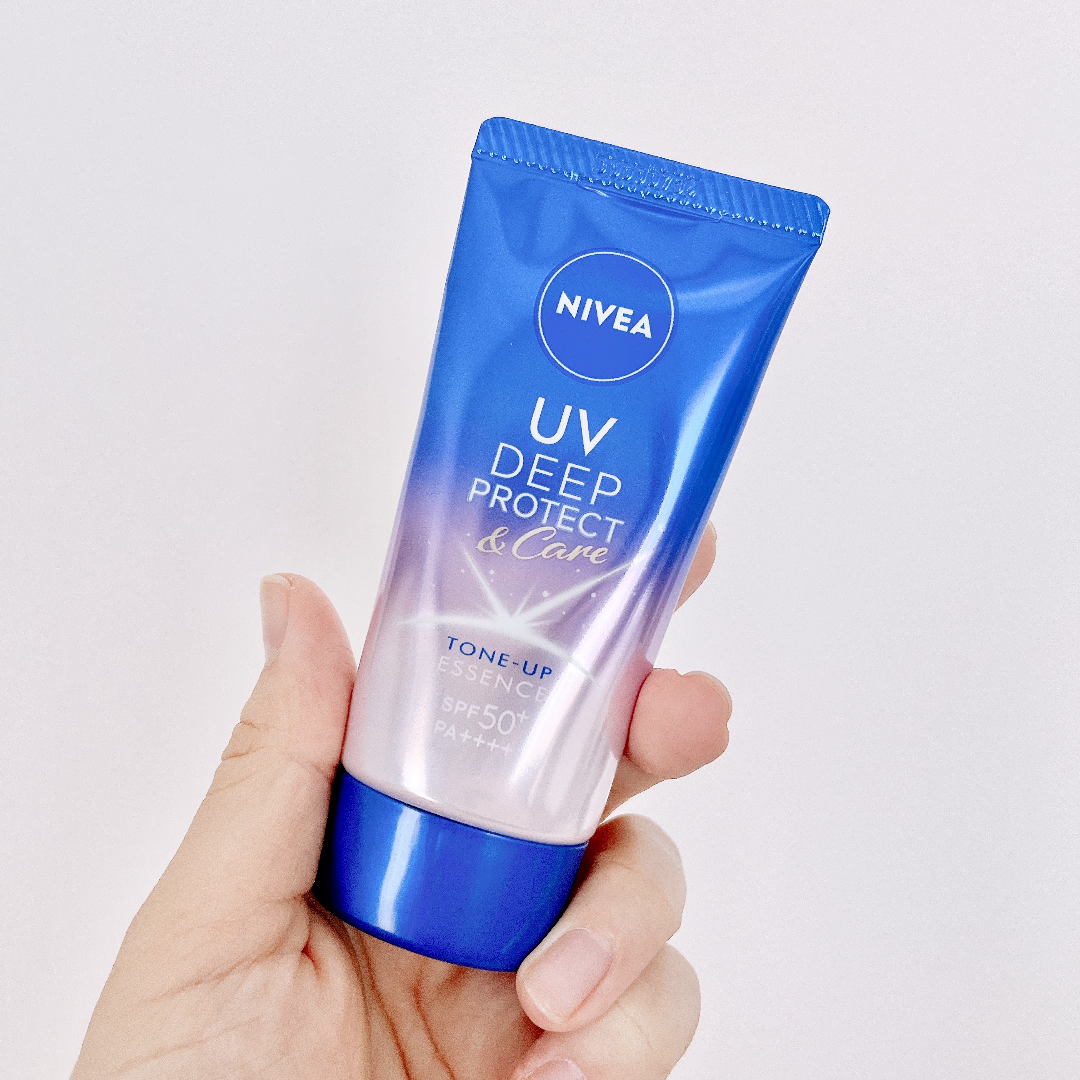 ニベアUV ディープ プロテクト＆ケア トーンアップ エッセンス/ニベア/日焼け止めローションを使ったクチコミ（1枚目）