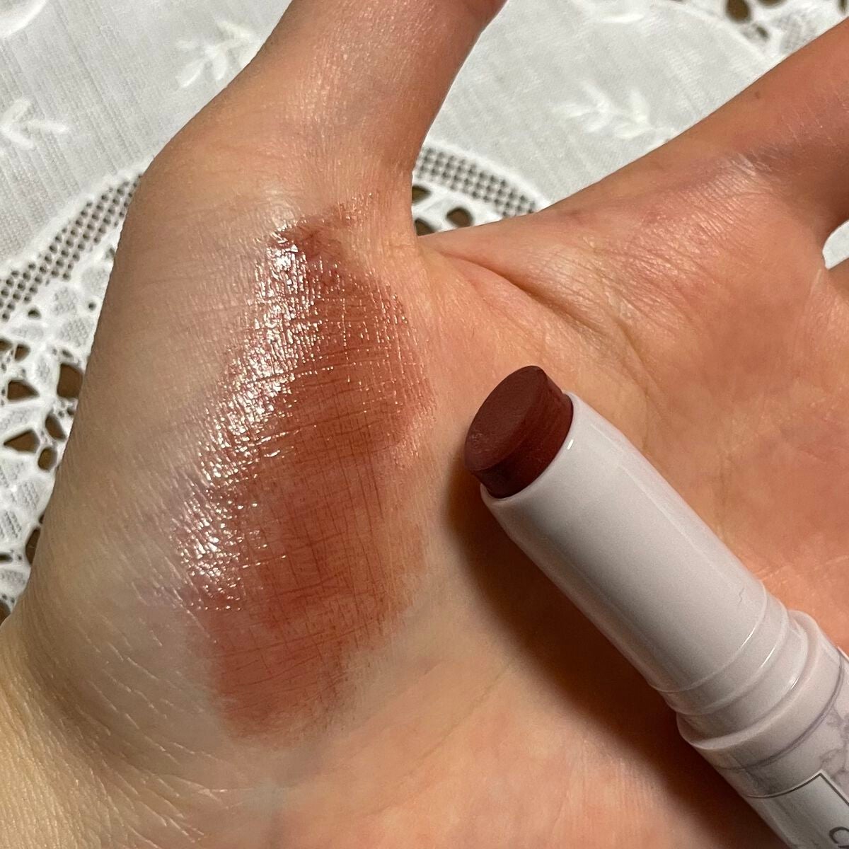 ステイオンバームルージュ/キャンメイク/口紅を使ったクチコミ(4枚目)