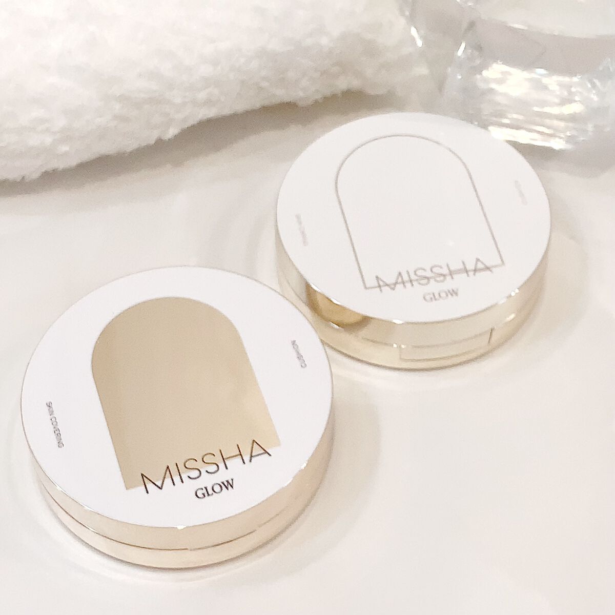 グロウ クッション ライト <ライトタイプ>/MISSHA/クッションファンデーションを使ったクチコミ(9枚目)