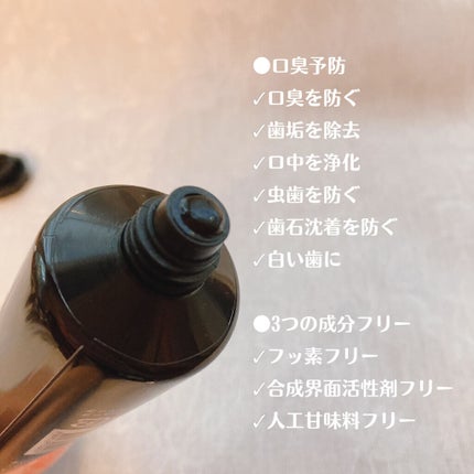 Cha Cha Charcoal Black Toothpaste/chacha/歯磨き粉を使ったクチコミ(4枚目)