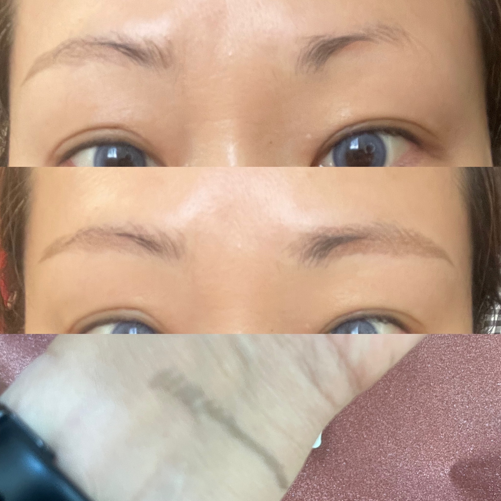 ウルトラキープアイブロウペン/メイクプロポーション/眉ティントを使ったクチコミ（3枚目）