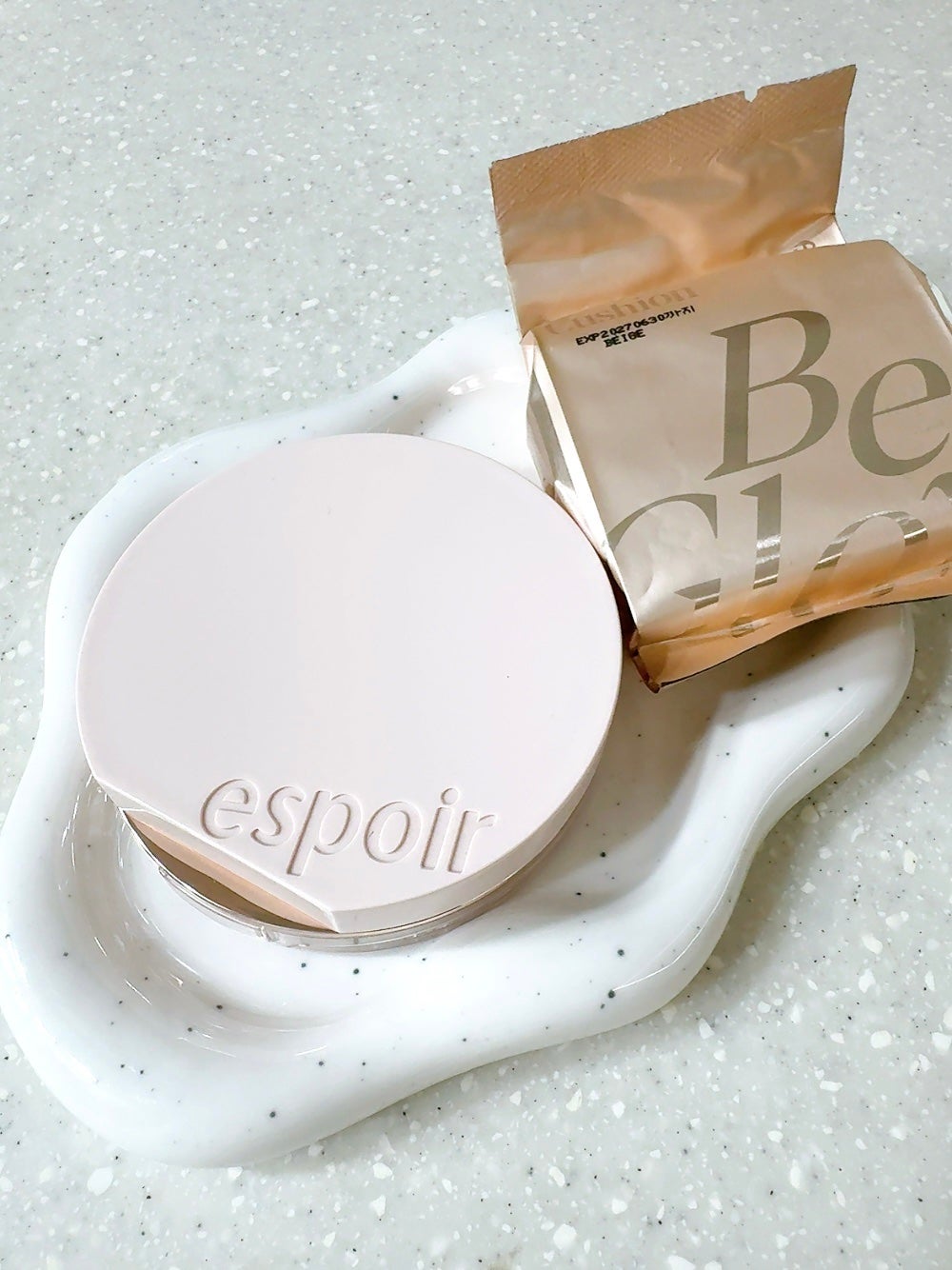 エスポア ビーグロー ボリュームクッション/espoir/クッションファンデーションを使ったクチコミ(6枚目)