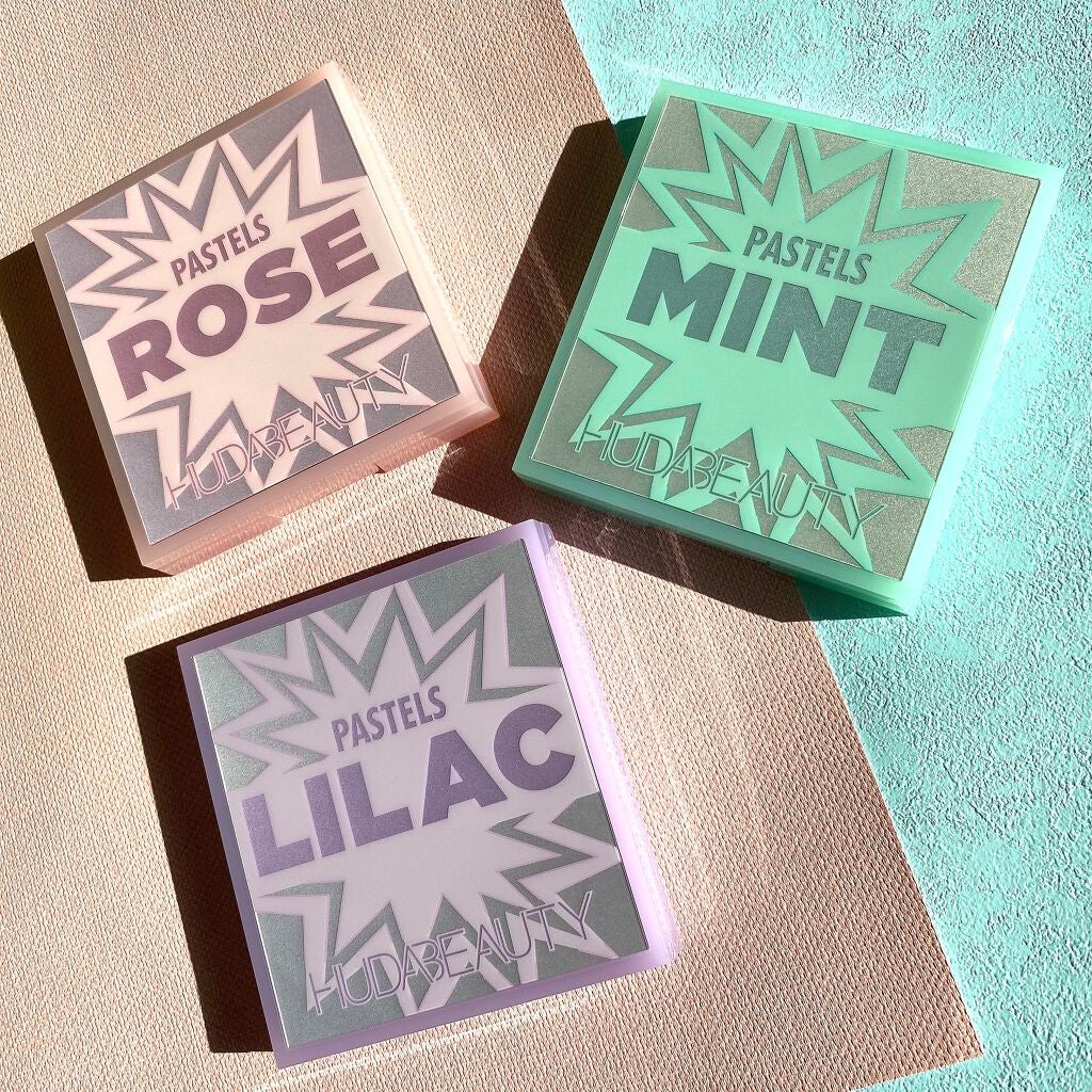 PASTEL OBSESSIONS EYESHADOW PALETTE/Huda Beauty/アイシャドウパレットを使ったクチコミ(1枚目)