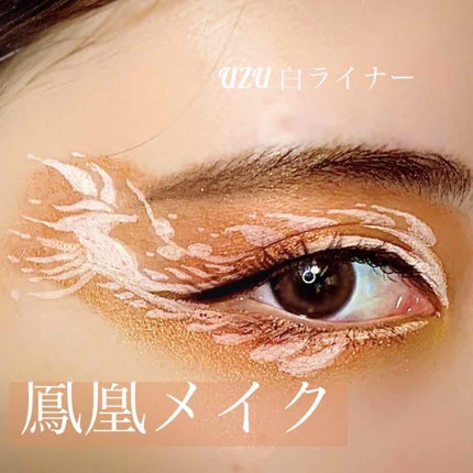 EYE OPENING LINER/UZU BY FLOWFUSHI/リキッドアイライナーを使ったクチコミ(1枚目)