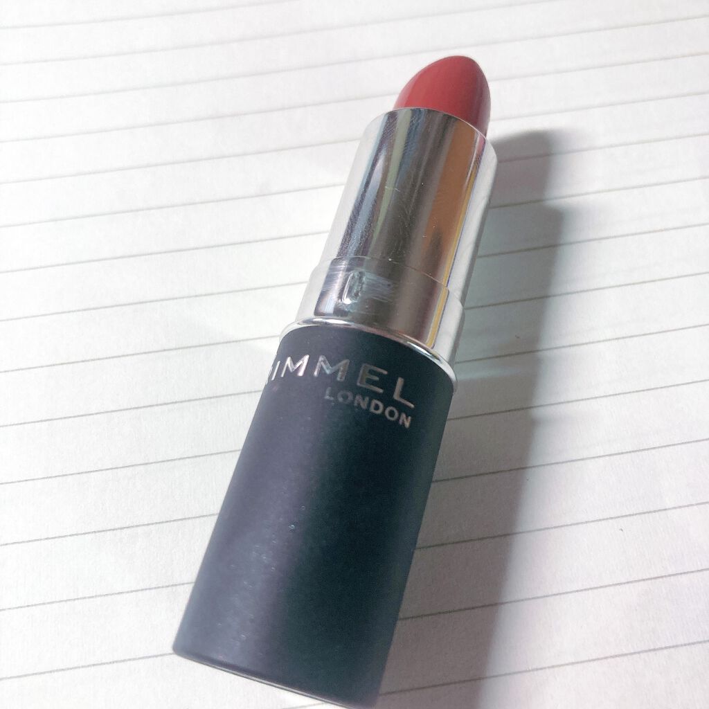 マシュマロルック リップスティック 015 メルティレッド/リンメル ロンドン/口紅を使ったクチコミ（1枚目）