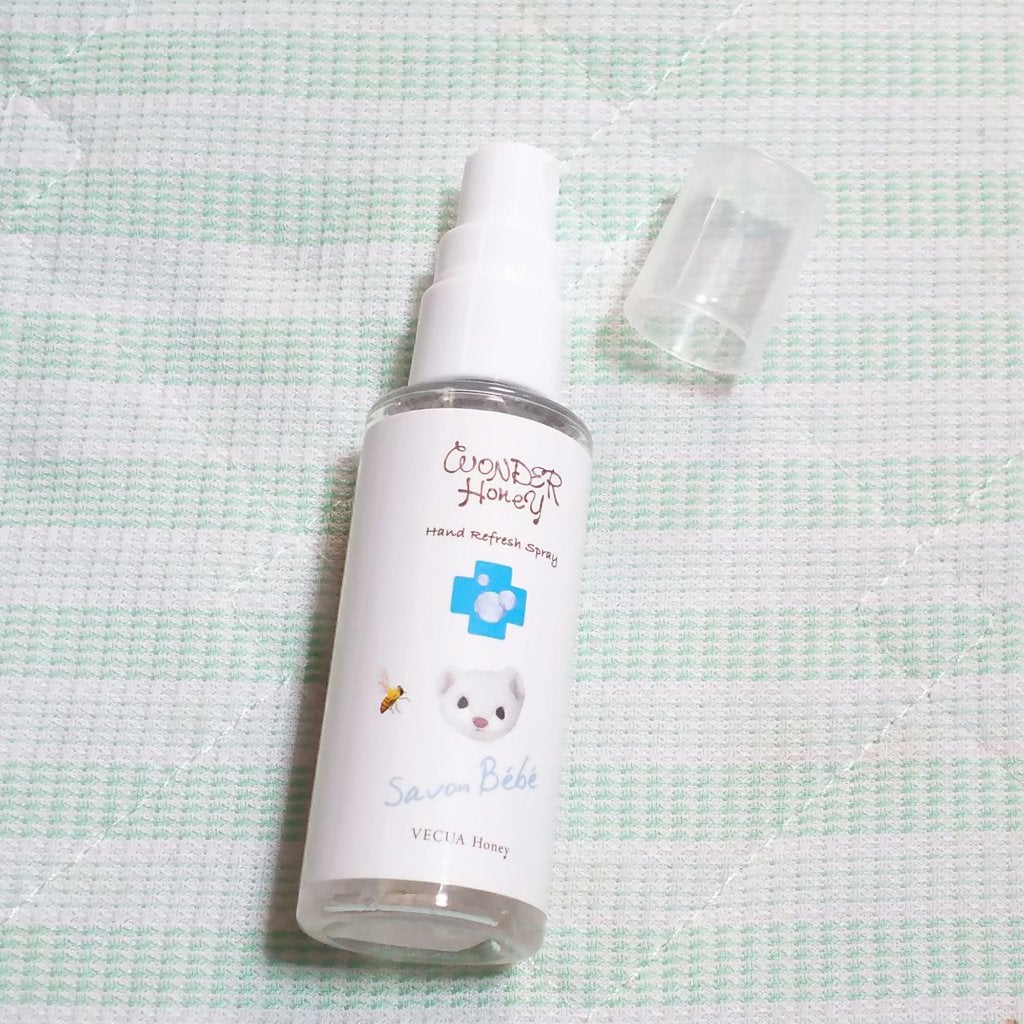 ワンダーハニー 手指すっきりハンドスプレー/VECUA Honey/ハンドクリームを使ったクチコミ(2枚目)