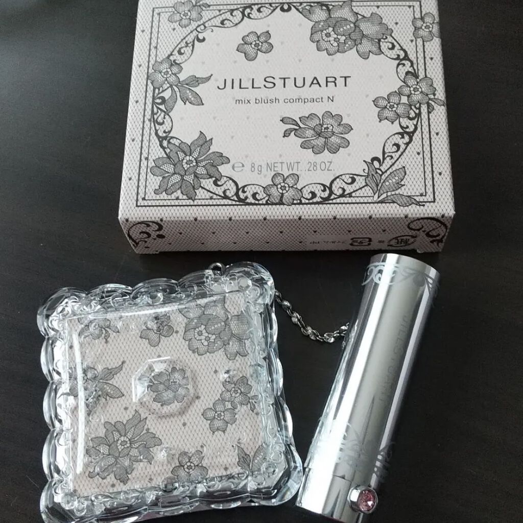 ミックスブラッシュ コンパクト N/JILL STUART/パウダーチークを使ったクチコミ（1枚目）
