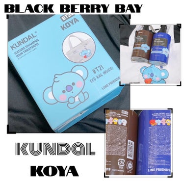 ハニー&マカデミアシャンプー／トリートメント  ブラックベリー Black berry/KUNDAL/シャンプー・コンディショナーを使ったクチコミ（1枚目）