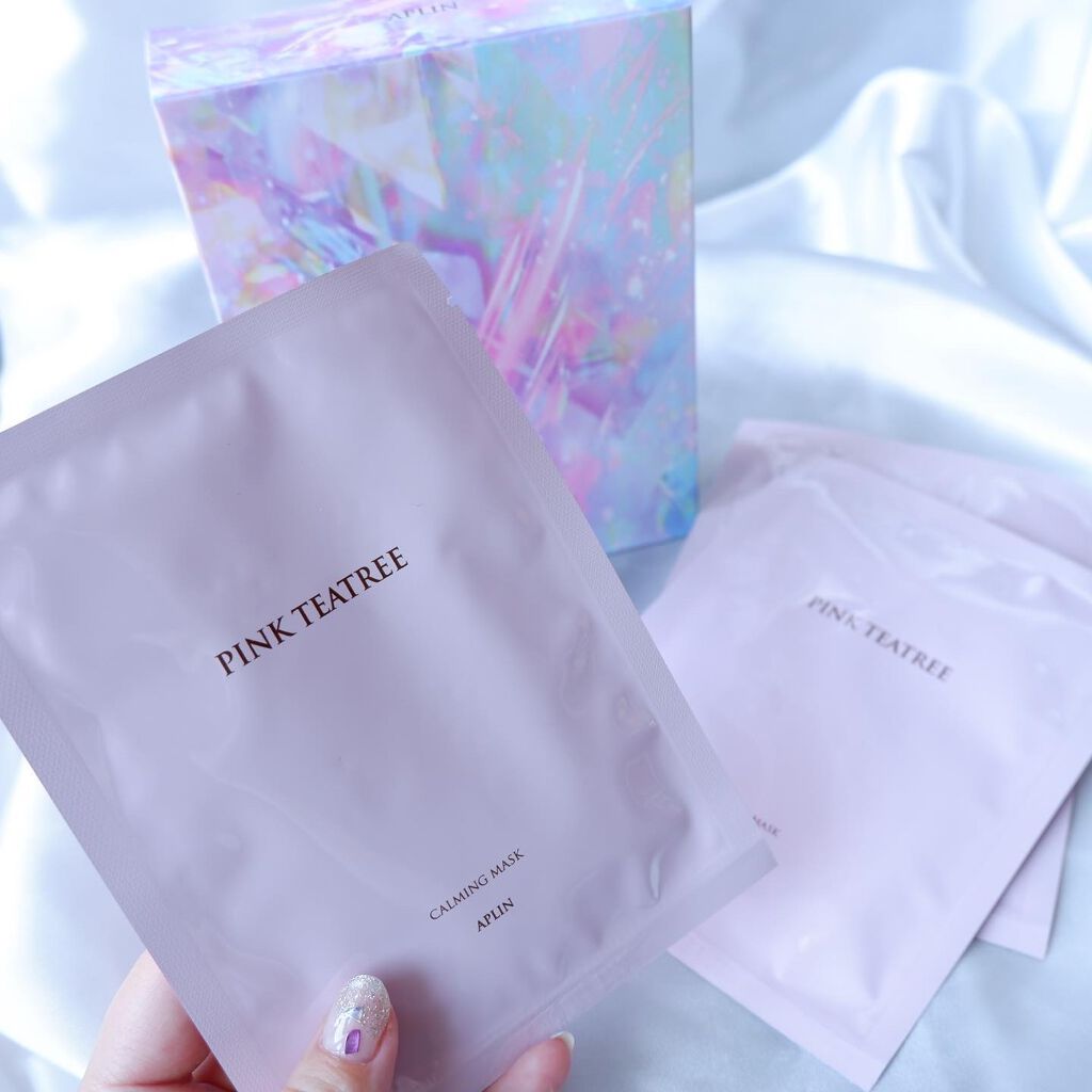 ピンクティーツリーマスクパック/APLIN/シートマスク・パックを使ったクチコミ（3枚目）