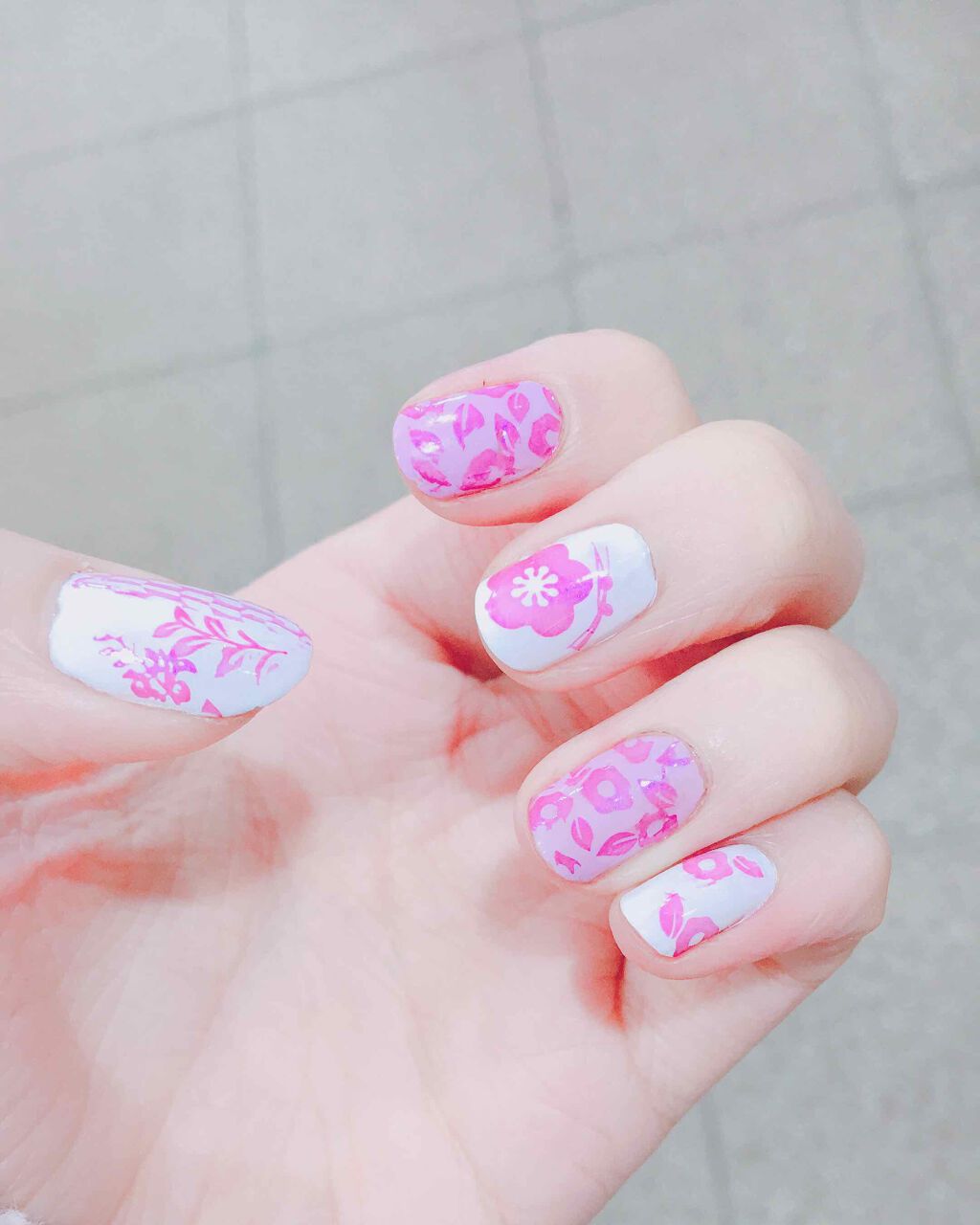 ネイルスタンプ/キャンドゥ/ネイル用品を使ったクチコミ（1枚目）