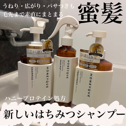 ディープリペア シャンプー モイスト/ヘアトリートメント モイスト/ハニーク/市販シャンプーを使ったクチコミ(1枚目)