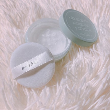 ノーセバム ミネラルパウダー N/innisfree/ルースパウダーを使ったクチコミ(2枚目)