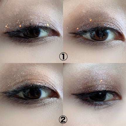 TOXIN GLITTER/CELEFIT/リキッドアイシャドウを使ったクチコミ(4枚目)