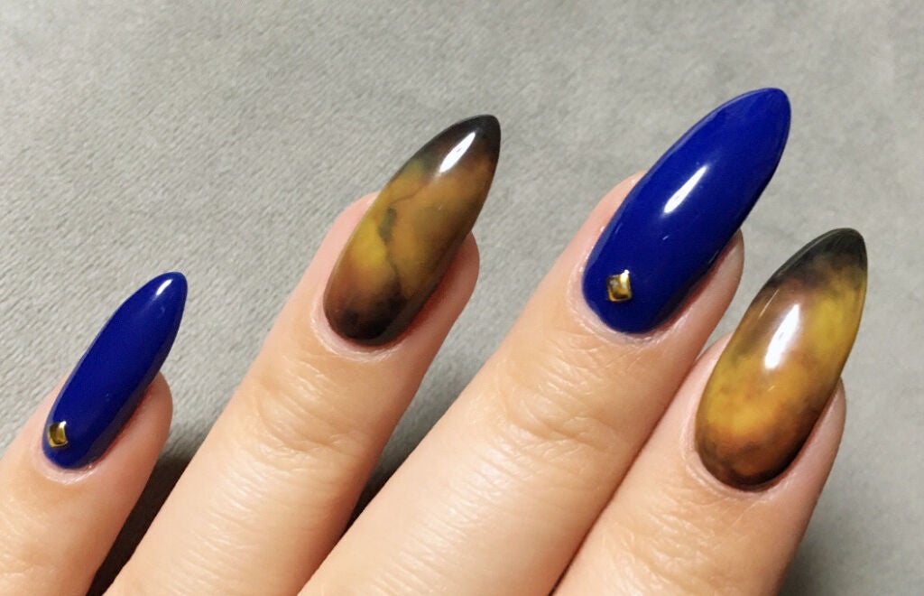 ジェルネイル(ライト対応)/セリア/ジェルネイルを使ったクチコミ(3枚目)