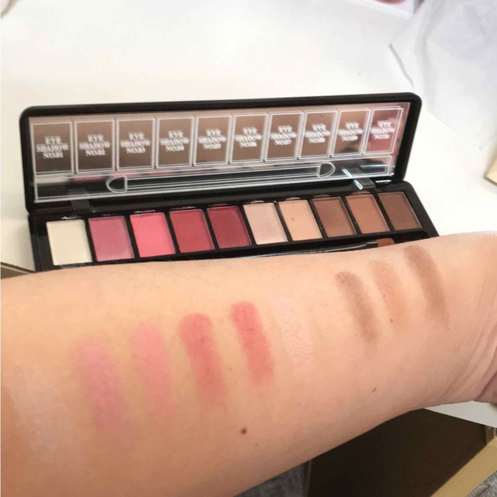 ファッション アイシャドウ/NOVO/アイシャドウパレットを使ったクチコミ(3枚目)