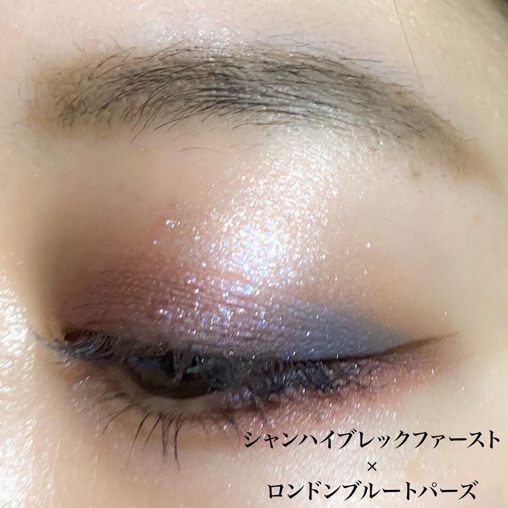 ザ アイシャドウ アンポリッシュ ジェム 105 London Blue Topaz/ADDICTION/単色アイシャドウを使ったクチコミ（1枚目）