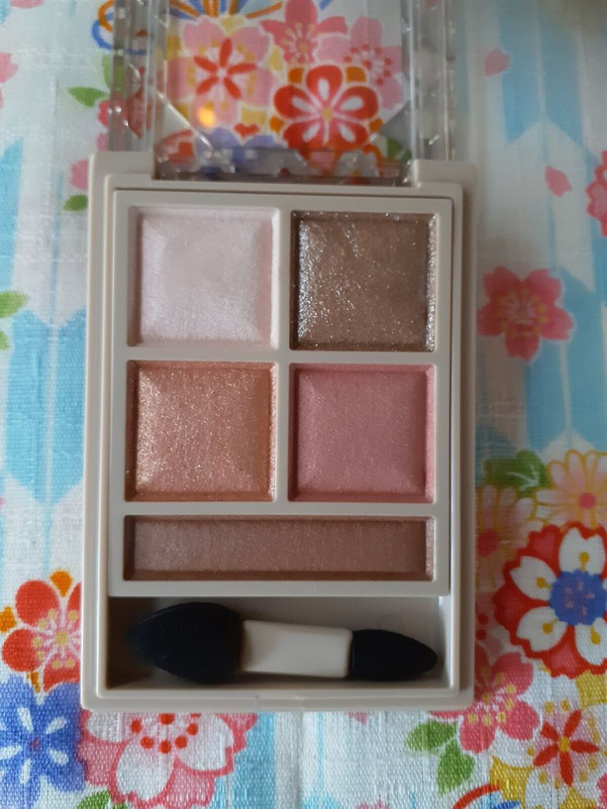 shiny_beauty_fdd on LIPS 「ヴィセリシェパノラマデザインアイパレットアイズBR-3ピンクブ..」(2枚目)