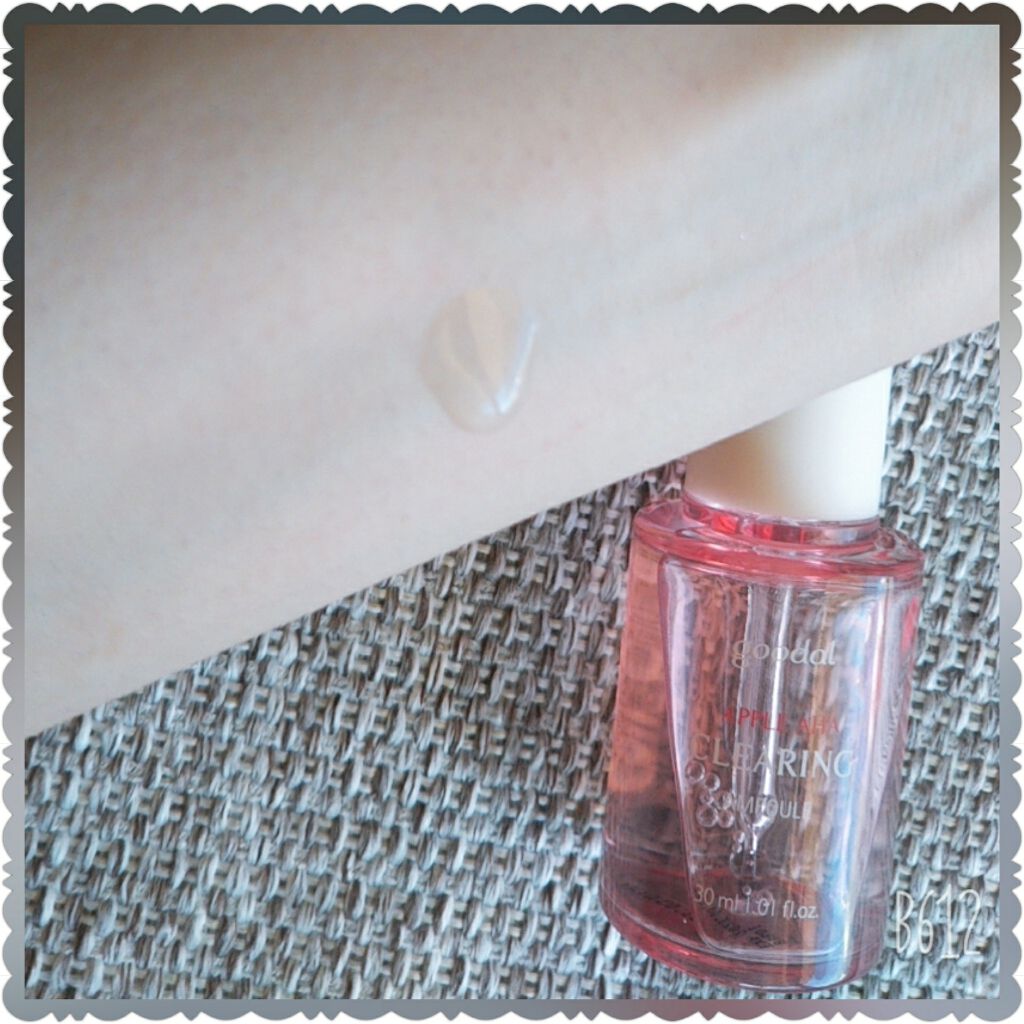 アップルAHAクリアリングアンプル/goodal/美容液を使ったクチコミ（3枚目）