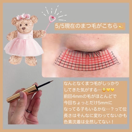 アイラッシュセラム100EX/COSNORI/まつげ美容液を使ったクチコミ(3枚目)