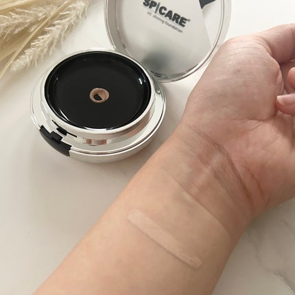 V3シャイニングファンデーション/SPICARE/クッションファンデーションを使ったクチコミ(4枚目)