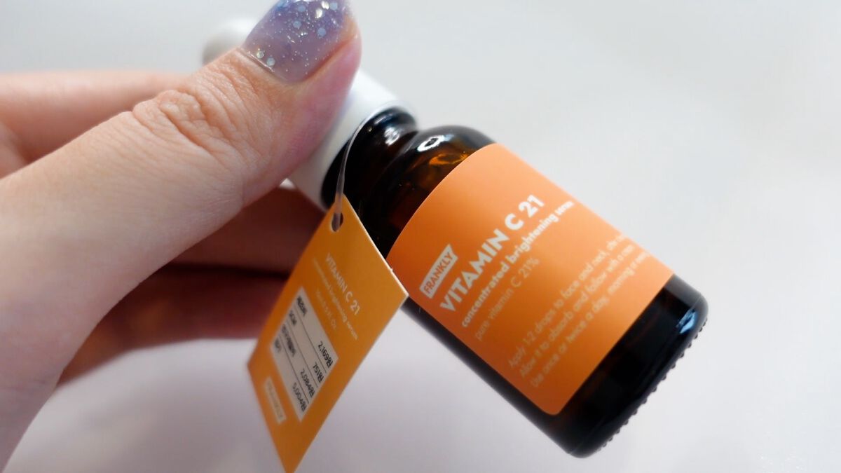 ビタミンC21セラム/Frankly/美容液を使ったクチコミ（2枚目）