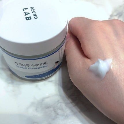 白樺水分クリーム/ROUND LAB/フェイスクリームを使ったクチコミ(3枚目)