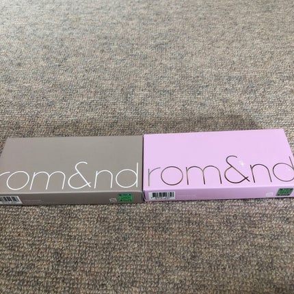 ベターザンパレット/rom&nd/アイシャドウパレットを使ったクチコミ(1枚目)