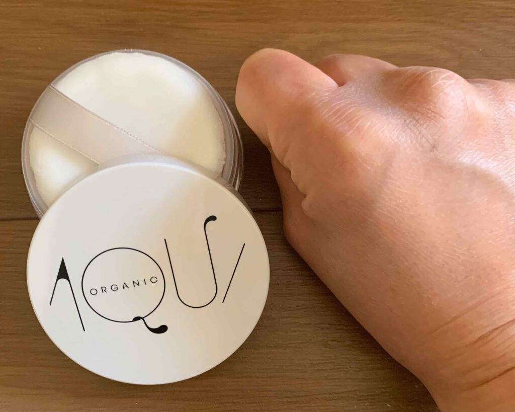 オーガニックフェイスパウダーUV/アクア・アクア/ルースパウダーを使ったクチコミ（3枚目）