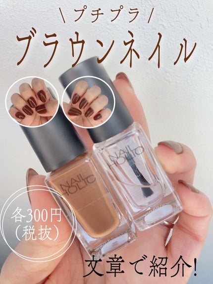ネイルホリック Earth color/ネイルホリック/マニキュアを使ったクチコミ(1枚目)