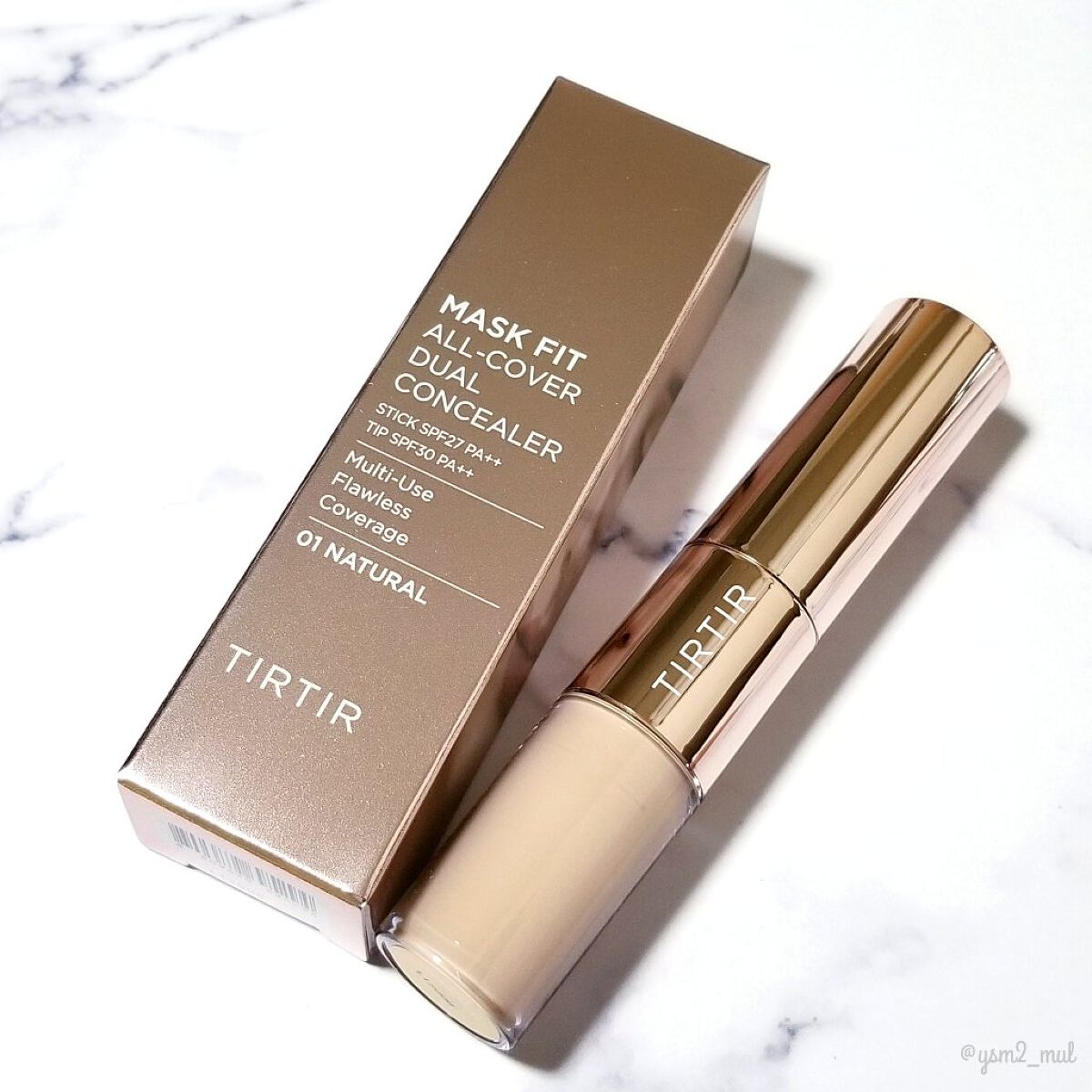 マスクフィットオールカバーデュアルコンシーラー/TIRTIR(ティルティル)/コンシーラーを使ったクチコミ(7枚目)