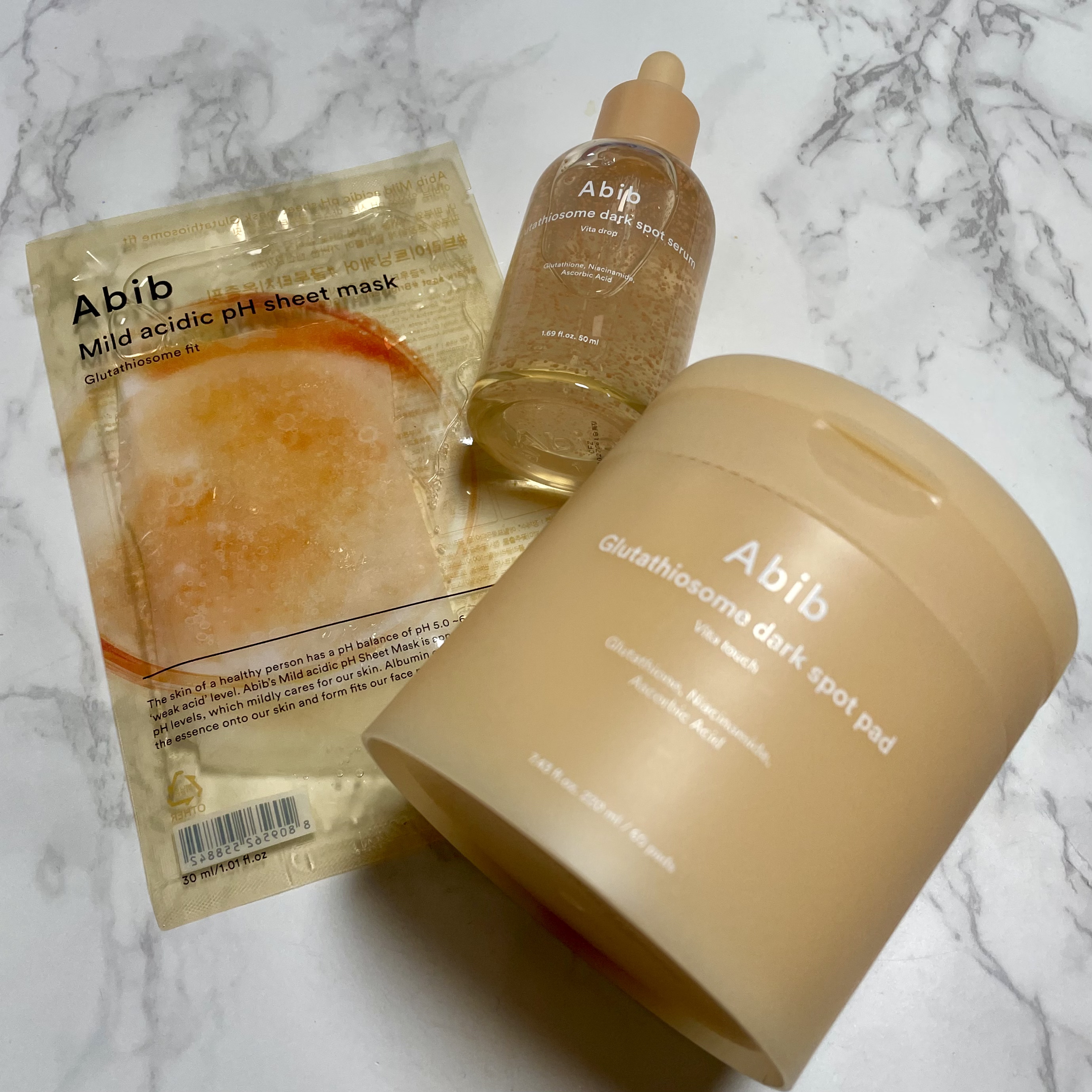 グルタチオンソームダークスポットセラムビタドロップ/Abib /美容液を使ったクチコミ（1枚目）