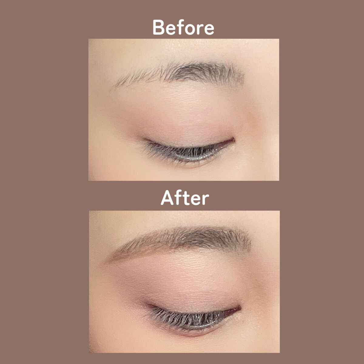 エテュセ アイエディション(ブロウマスカラ) 05 アッシュオリーブ/ettusais/眉マスカラを使ったクチコミ（3枚目）