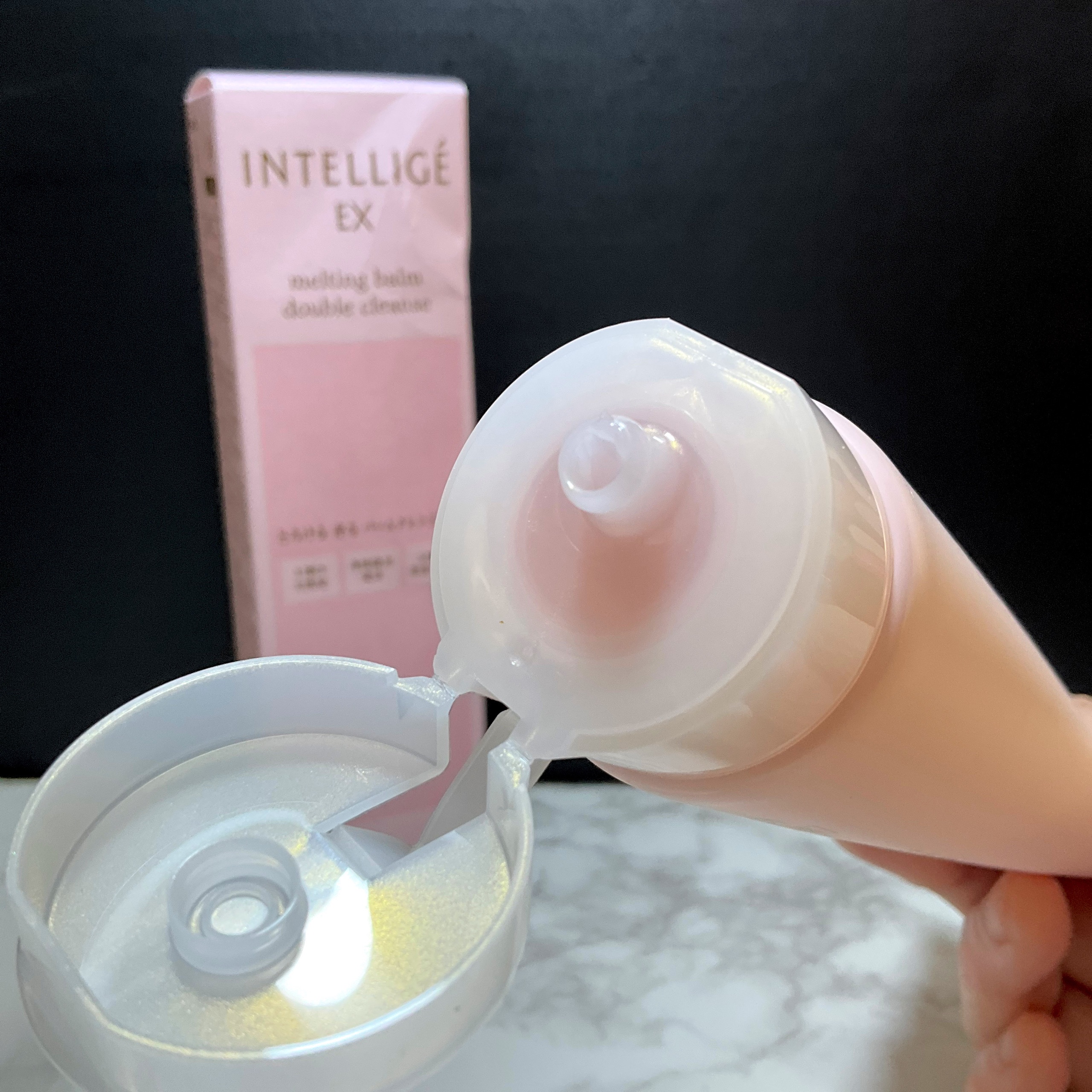 メルティング バーム W クレンズ/アンテリージェEX/クレンジングバームを使ったクチコミ（2枚目）