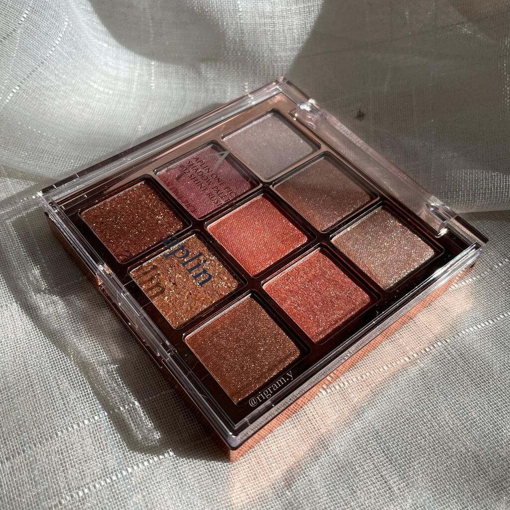 ワンピックアイシャドウパレット/APLIN/アイシャドウパレットを使ったクチコミ(2枚目)