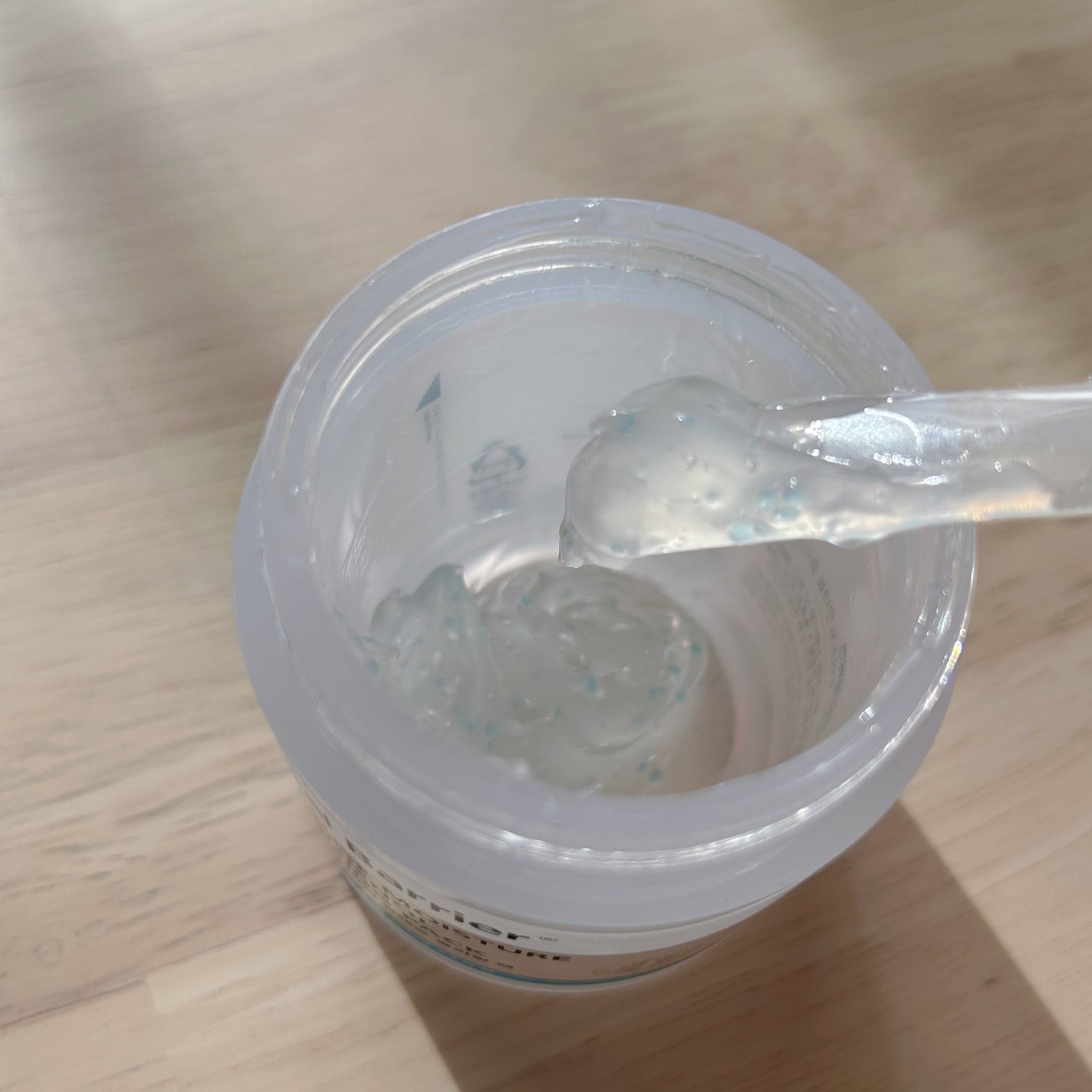 インテンスモイスチャーパンテノールスリーピングパック/Real Barrier/シートマスク・パックを使ったクチコミ(2枚目)