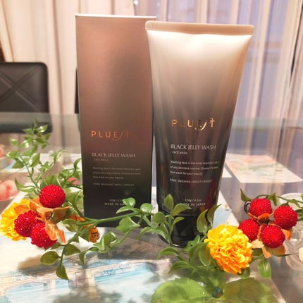BLACK JELLY WASH(ブラックジェリーウォッシュ)/PLUEST/その他洗顔料を使ったクチコミ(1枚目)