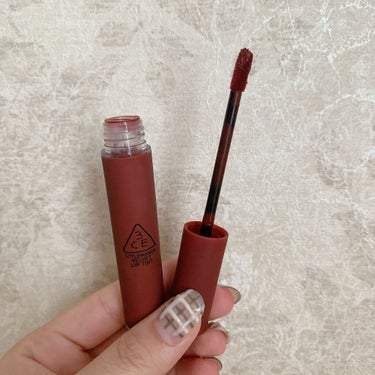 3CE VELVET LIP TINT/3CE/口紅を使ったクチコミ（2枚目）