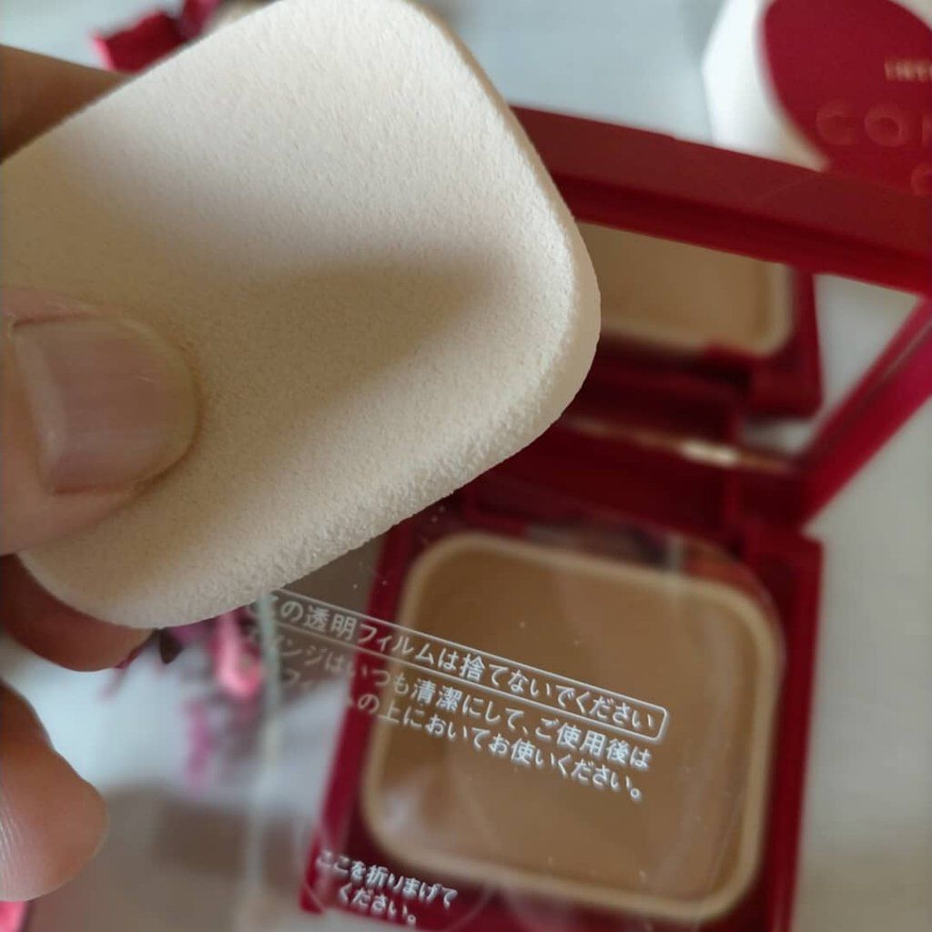 プロフィニッシュファンデーション オークル20/インテグレート/パウダーファンデーションを使ったクチコミ（3枚目）