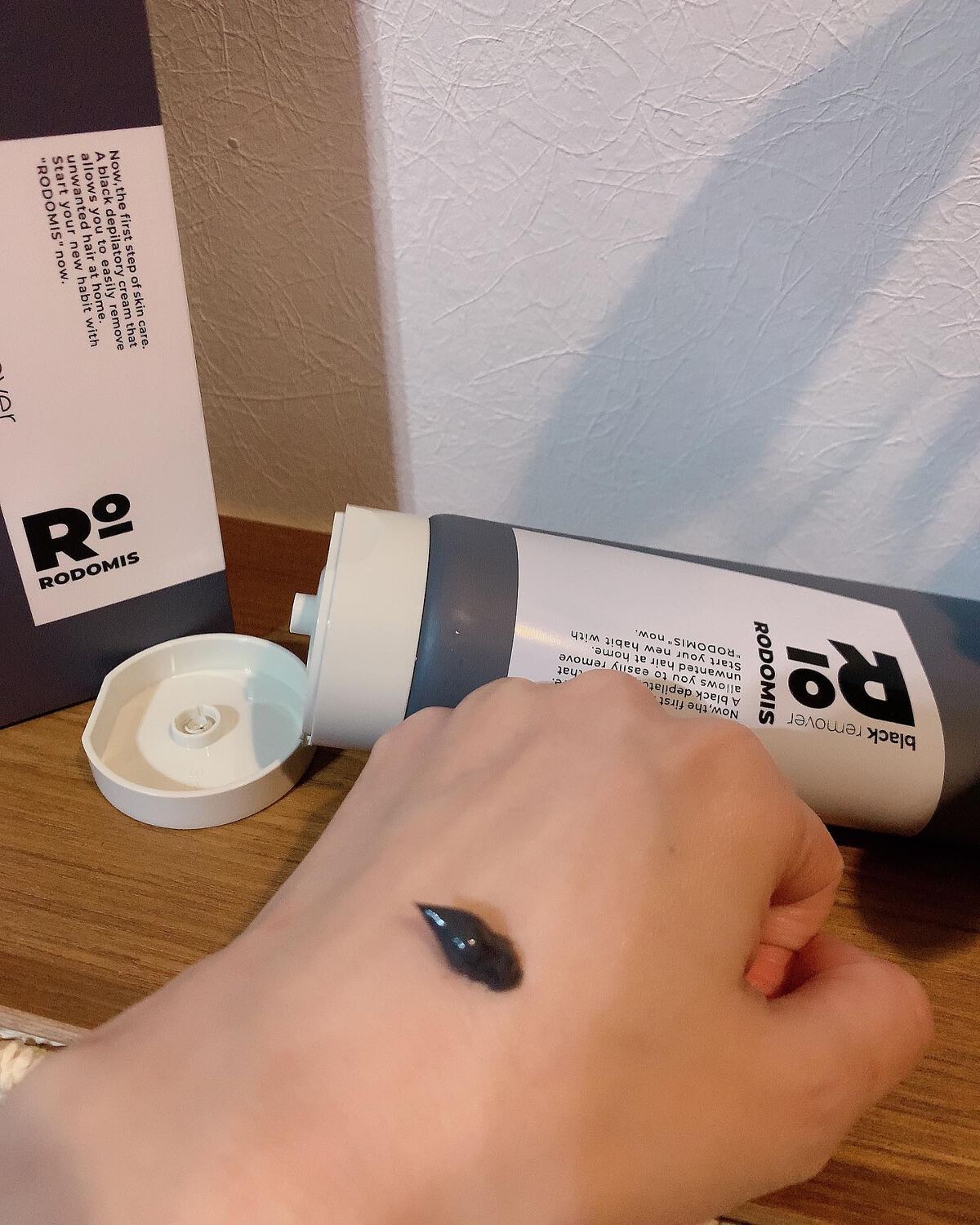 薬用ブラックリムーバー/RODOMIS/除毛クリームを使ったクチコミ(4枚目)