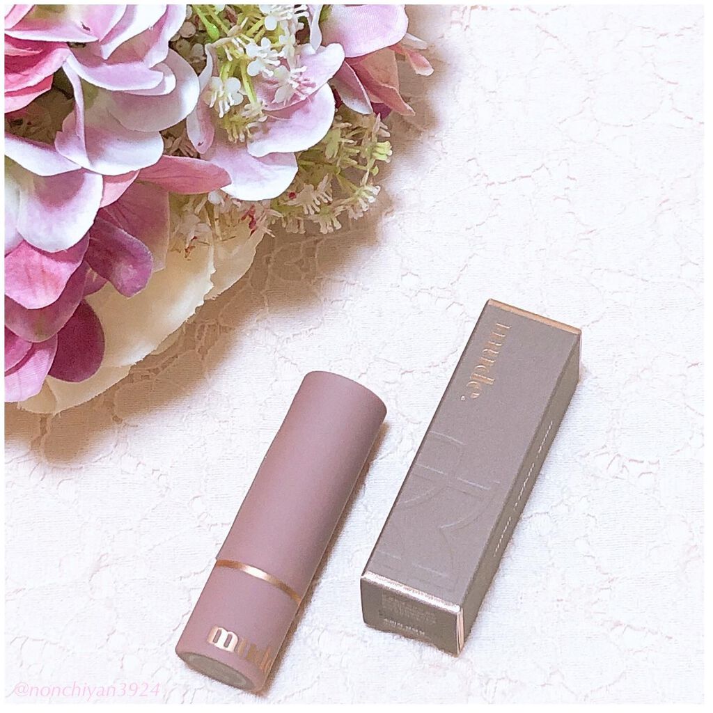 インスパイアマットリップ 01 Clear Muse/mude./口紅を使ったクチコミ（1枚目）