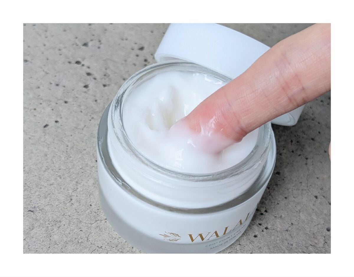 CBD ポイントクリーム/WALALA/フェイスクリームを使ったクチコミ(2枚目)