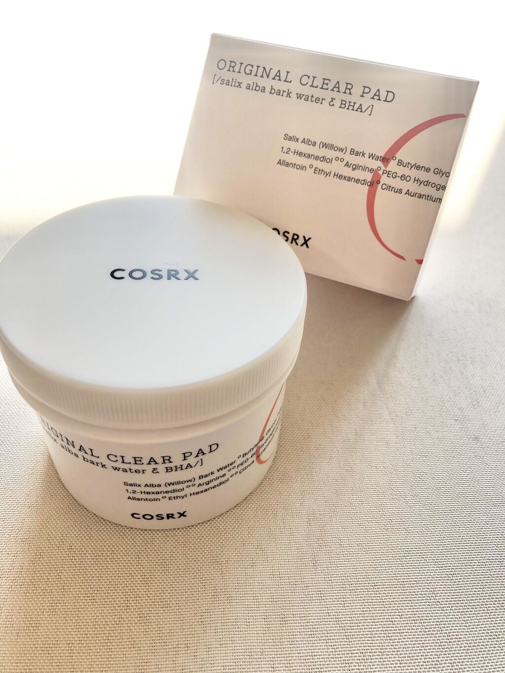 ワンステップオリジナルクリアパッド/COSRX/トナーパッドを使ったクチコミ（2枚目）