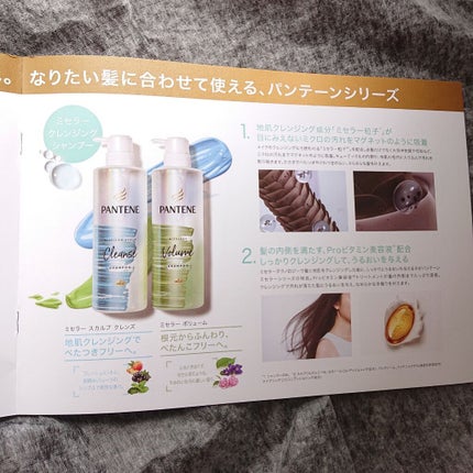 ミセラー スカルプクレンズシャンプー/トリートメント/パンテーン/市販シャンプーを使ったクチコミ(3枚目)